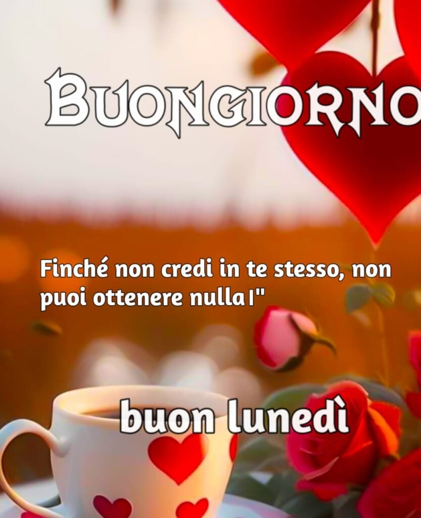 buongiorno e buon lunedì a tutti