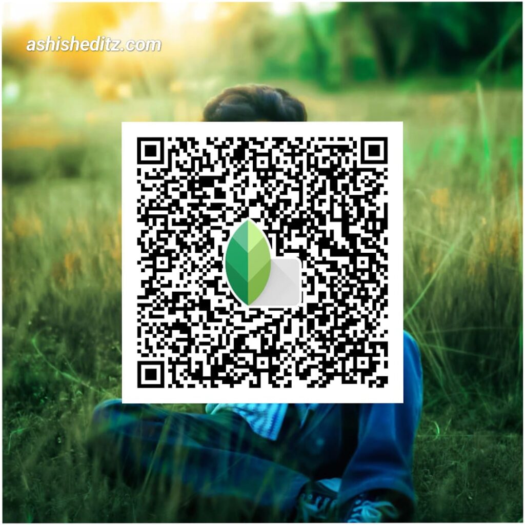 Snapseed QR codes new green