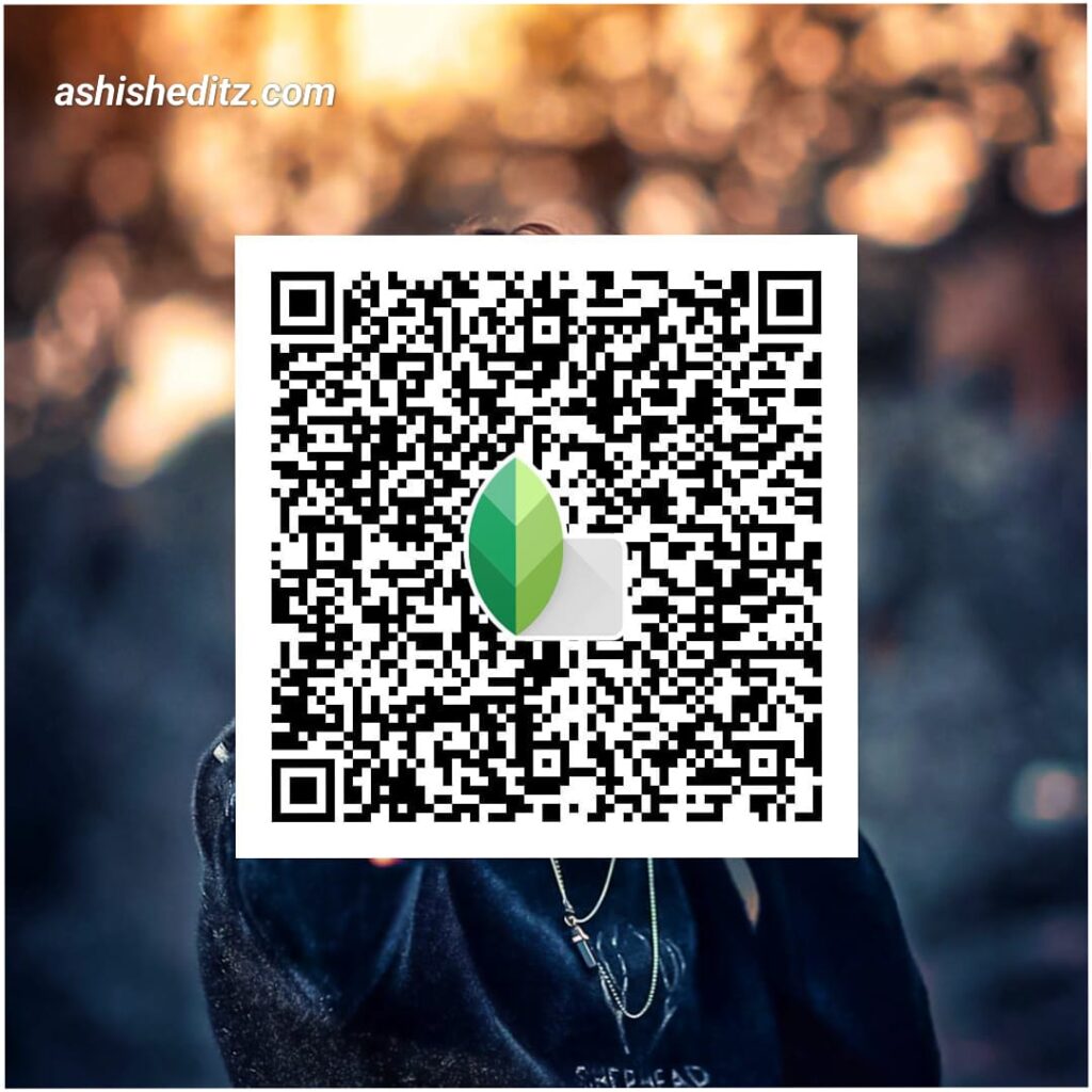 Snapseed QR codes photoshop editing