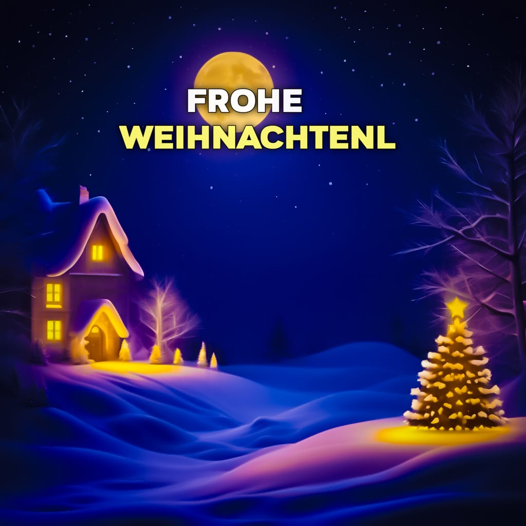 bild frohe weihnachten modern​