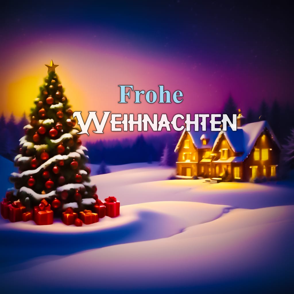 bild spruch frohe weihnachten​