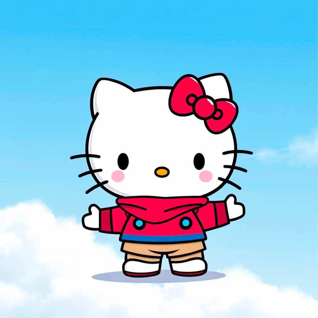 cute baby hello kitty wallpaper​