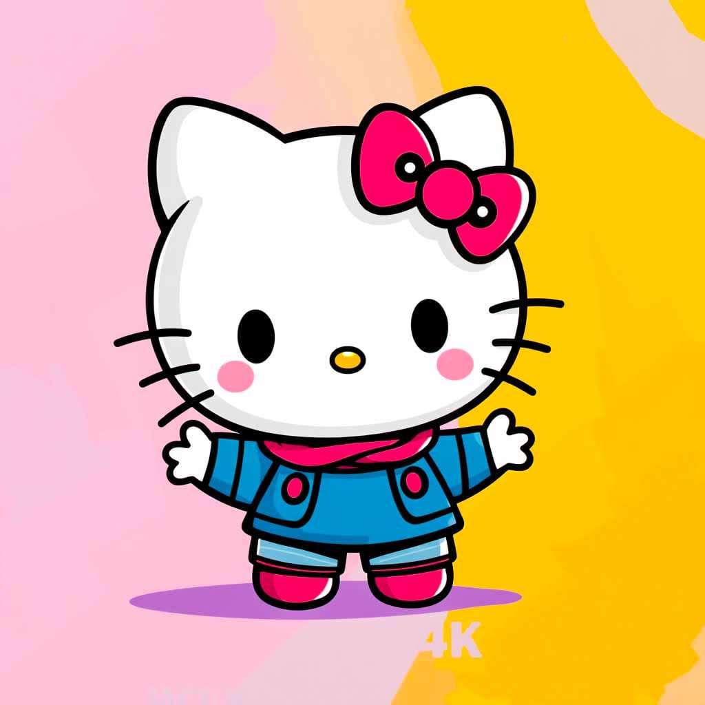 cute blue hello kitty wallpaper​