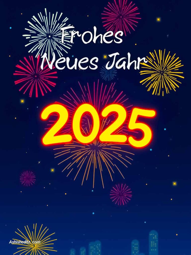 frohes neues jahr 2025 bild kostenlos​