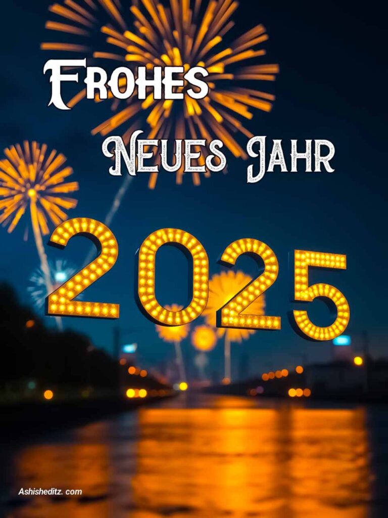 frohes neues jahr bild 2025