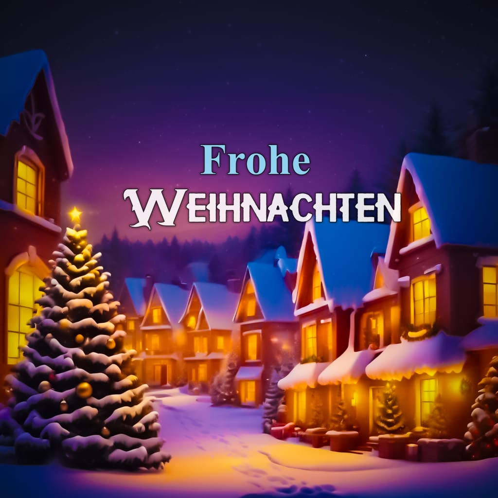 kostenloses bild frohe weihnachten​