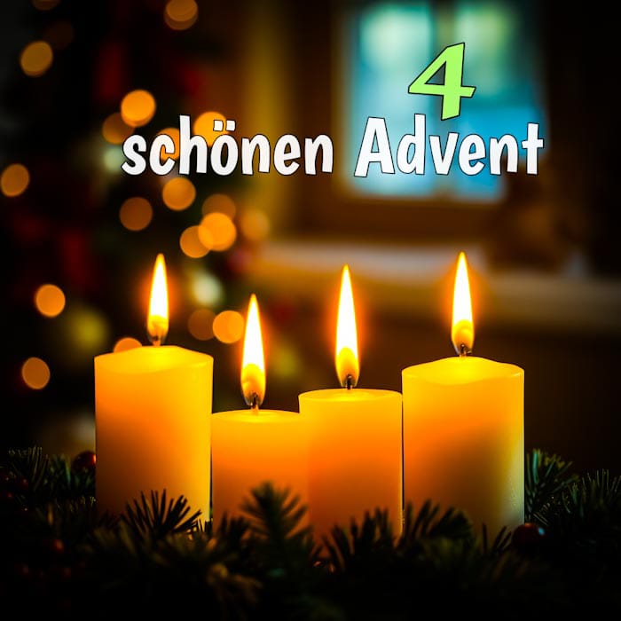 4 adventsgrüße kostenlos 2