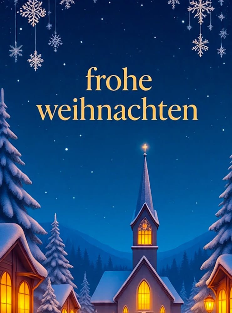 Frohe Weinachten Grüße WhatsApp Bild