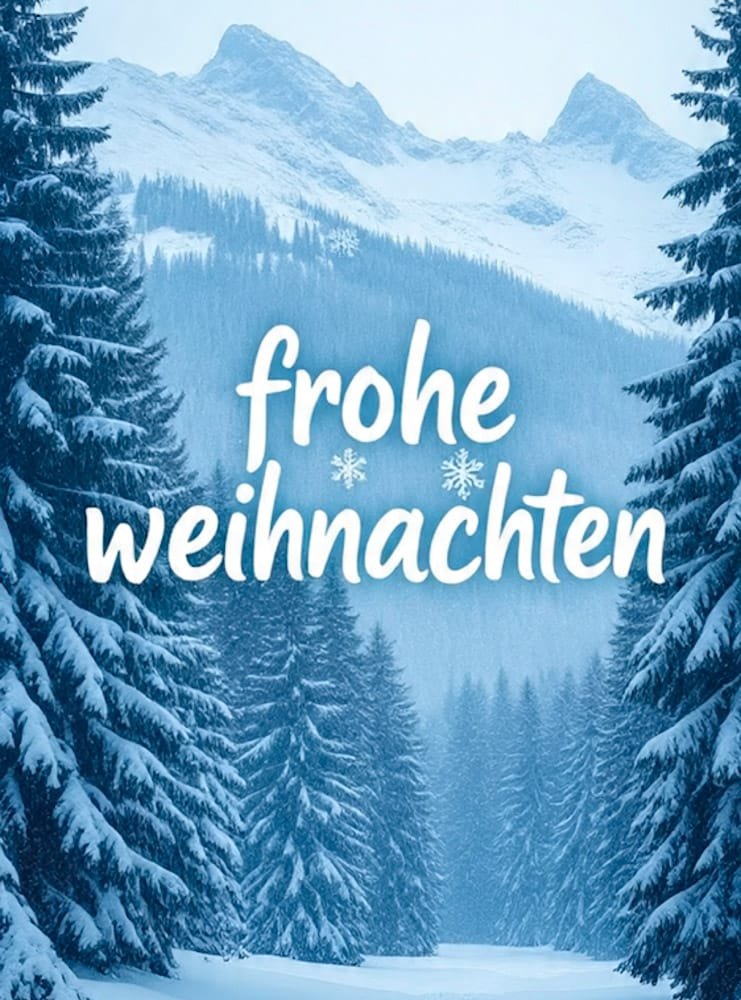 Schöne Weihnachtsgrüße Bild für WhatsApp