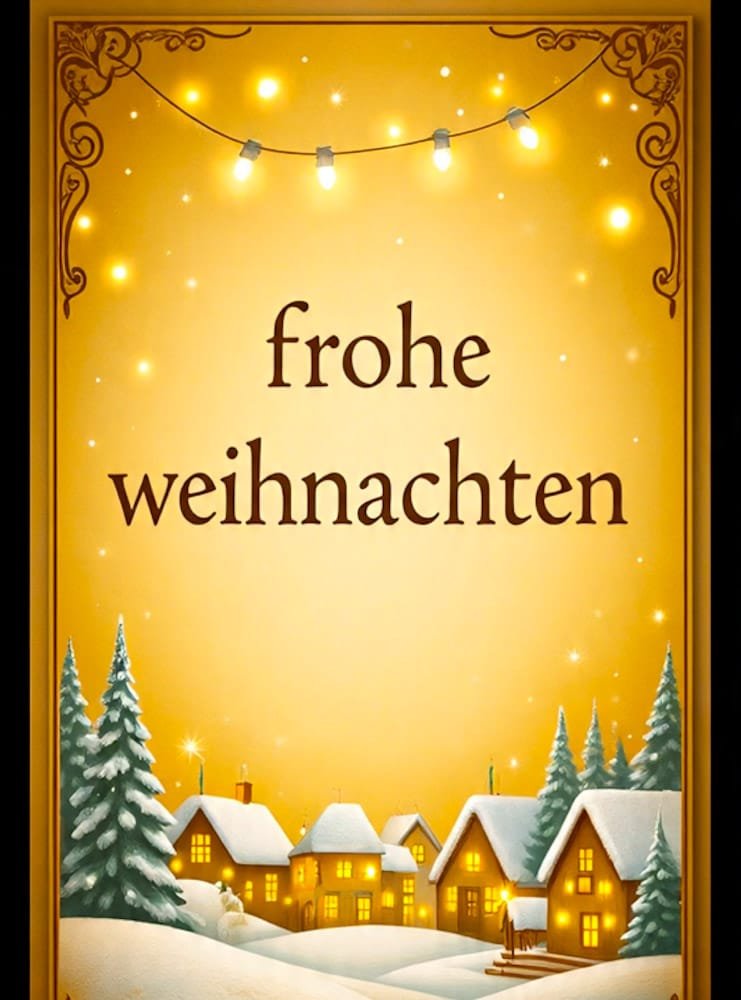 Weihnachtsgrußbilder für WhatsApp