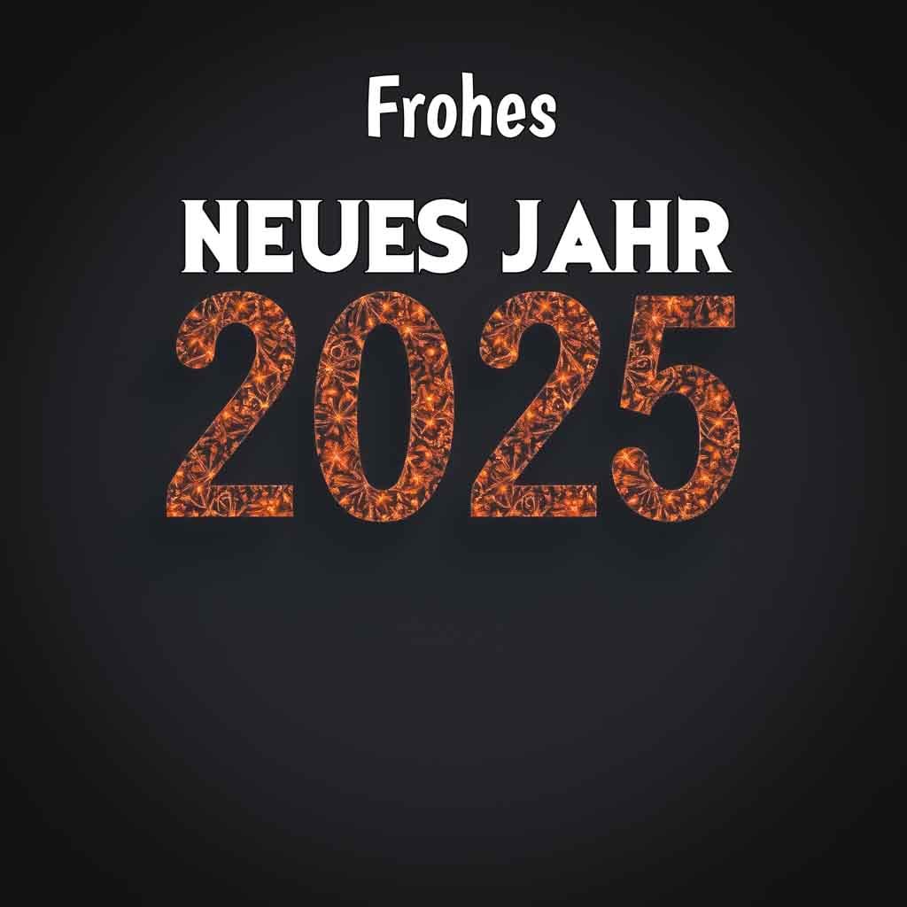 bild kostenlos frohes neues jahr 2025