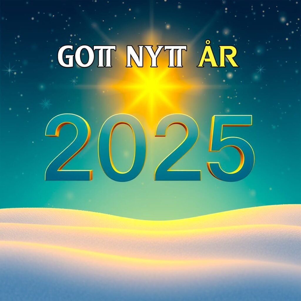 bilder gott nytt år 2025