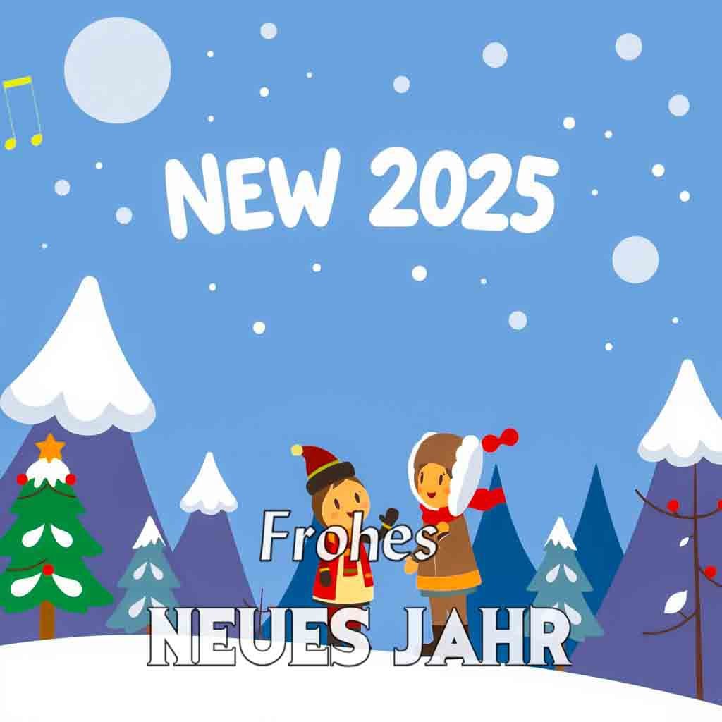 ein gesundes neues jahr 2025