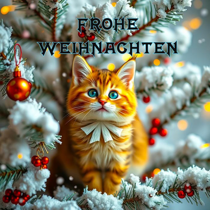 frohe weihnachten katzenbilder 21