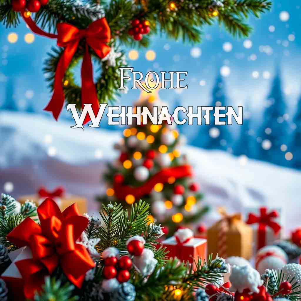 frohe weihnachten wünschen bilder 