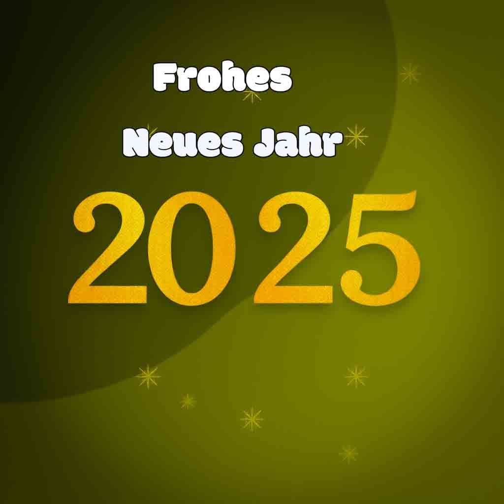 frohes neues jahr 2025 bild​