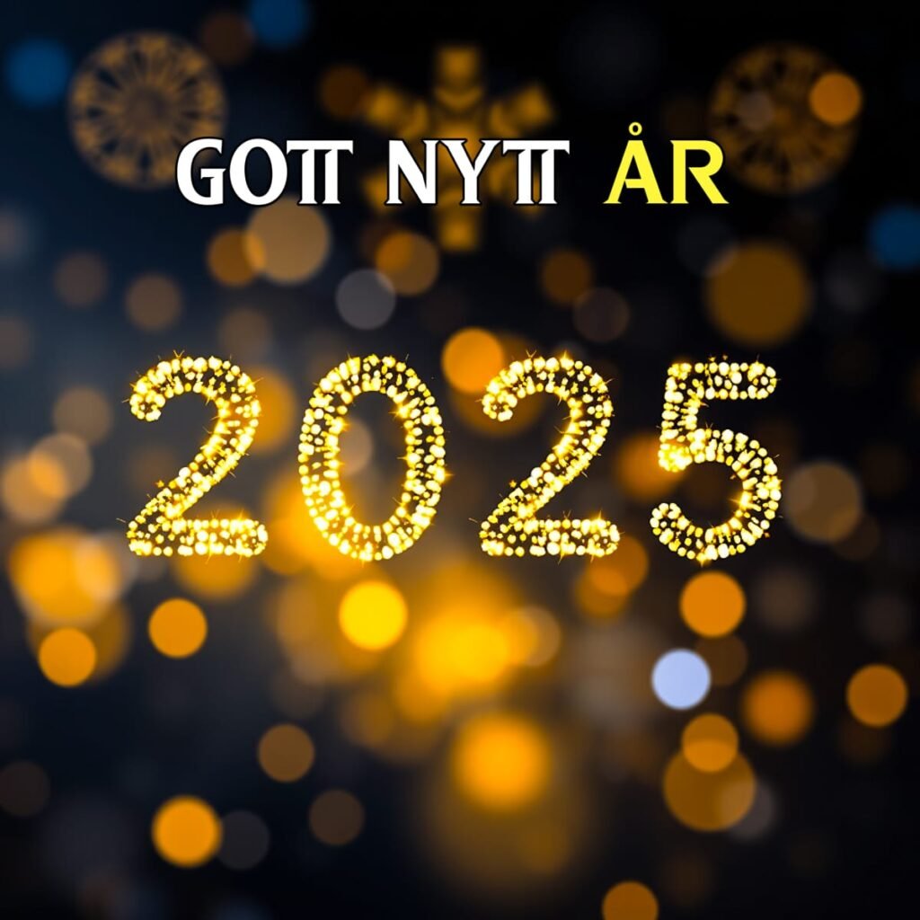 gott nytt år 2025 bilder​