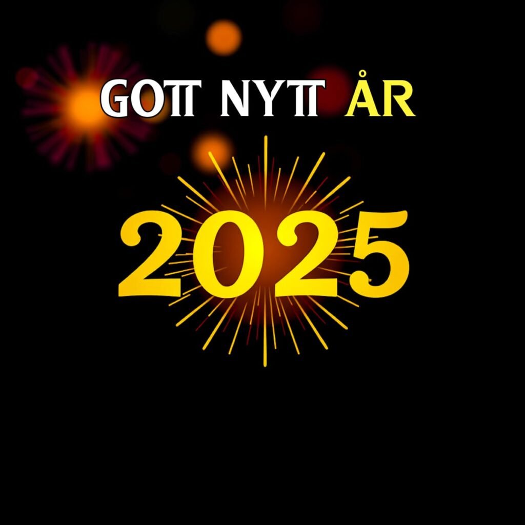 gott nytt år 2025 gratis bilder​