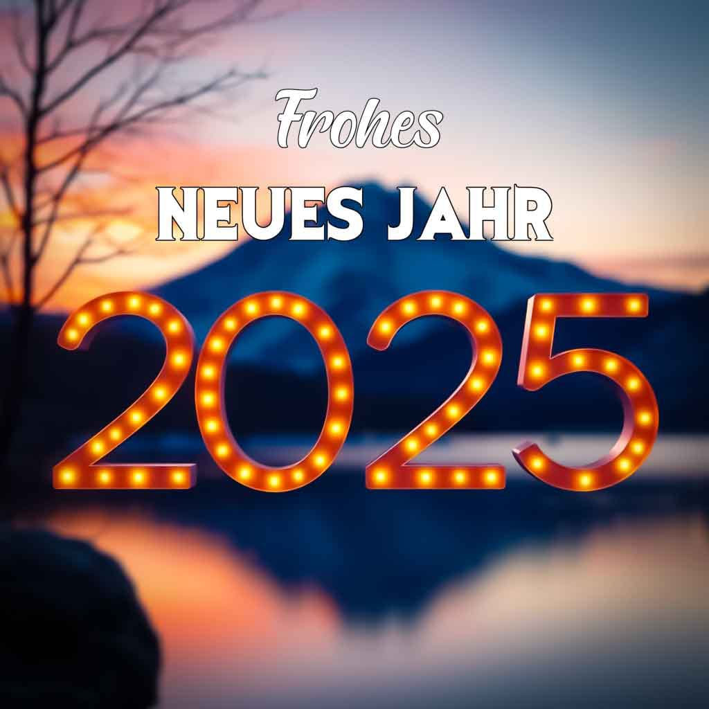 neujahrsgrüße 2025 bilder​