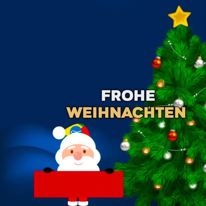 witzige frohe weihnachten​