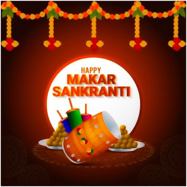 happy makar sankranti gif photo​