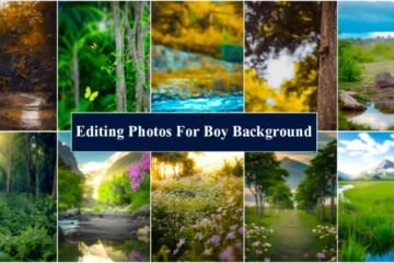 Editing photos for boy Background​