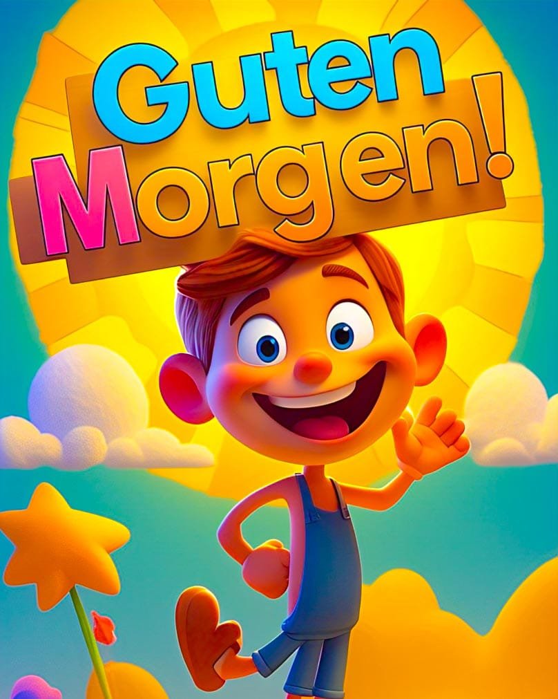lustig guten morgen kalt draußen​