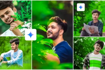 Green Tones Photo Editing Prompt