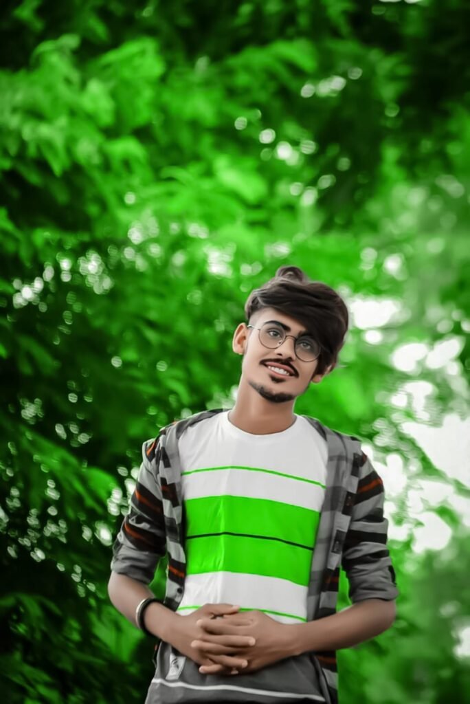Green Tones Photo Editing Prompt 4