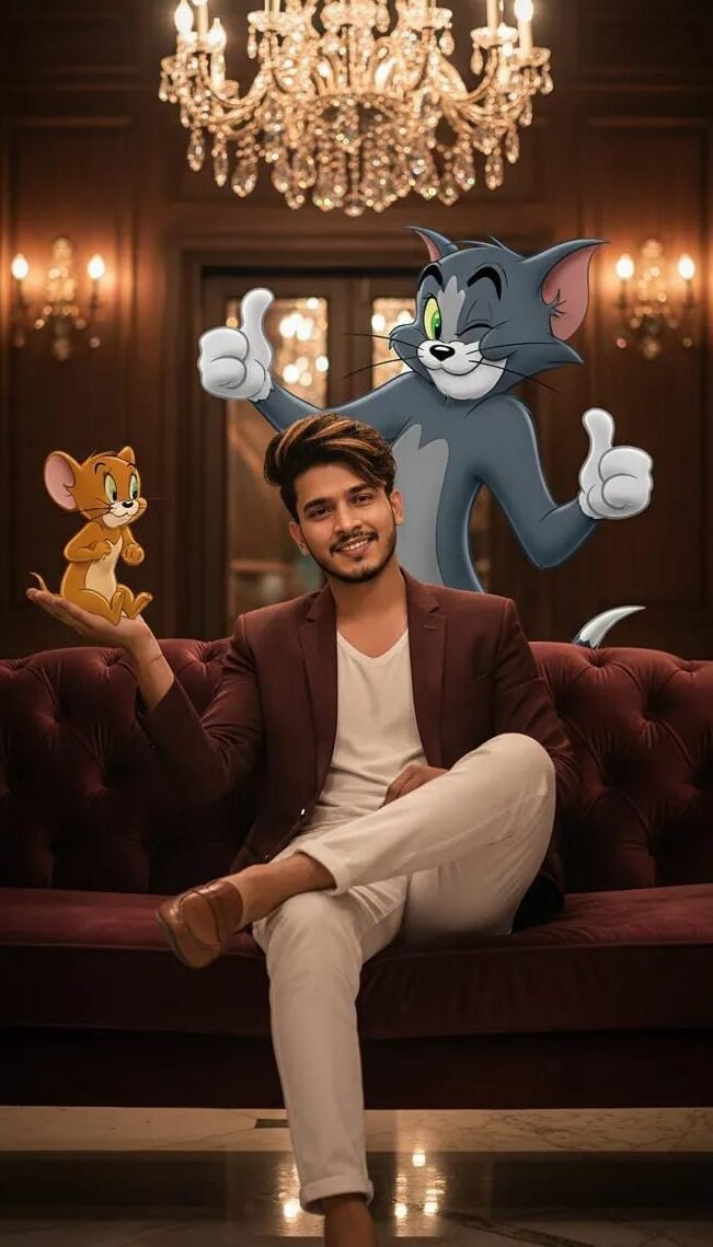 tom and jerry Photo editing prompt